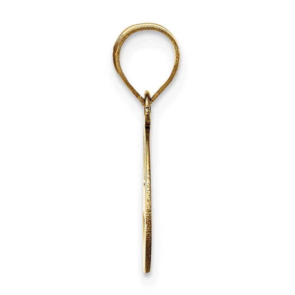 Kazi Luxury 14k Yellow Gold Polished Script Lette… - image 2